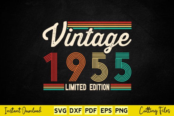 69 Years Old Vintage Design
