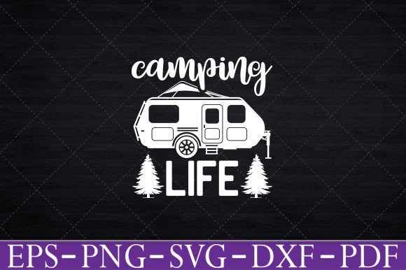 Camping Tshirt, Camping Lover T Shirt Graphics for Crafts