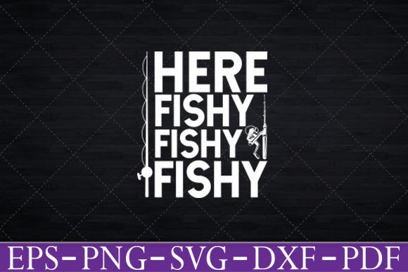 Fish Hunting Fishing Fishrod Fisherman Graphics for Crafts