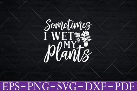 Plant Lover Graphic for Crafts